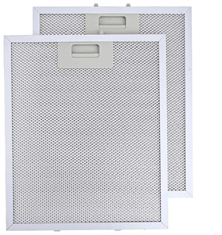 2Pack Extractor Vent Filter, 30cm x 25cm Cooker Hood Filter for RANGEMASTER Cooker Hood 5-Layer Grease Filtration