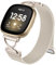 Charlam Metallarmband Kompatibel mit Fitbit Versa 4 Armband, Versa 3 Armbänder für Damen, Magnetisch Verstellbares Edelstahl Ersatzarmband für Fitbit Sense, Sense 2 Armband, Polarstern