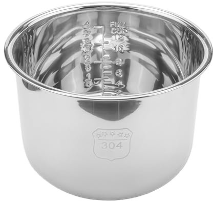 BeNtli Autocuiseur 6 L, revêtement intérieur for autocuiseur à Riz, cuve intérieure en Acier Inoxydable, revêtement for autocuiseur Minute