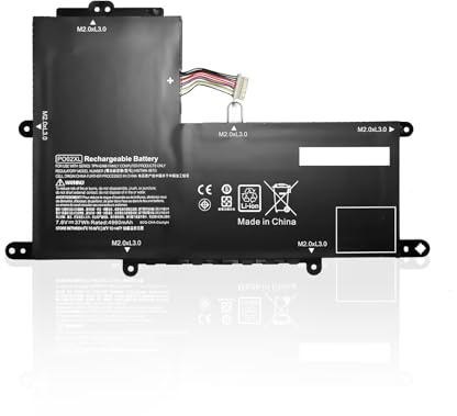 (7.6V 37Wh) PO02XL HSTNN-DB7G TPN-Q166 Laptop Batteries for HP Stream 11 Pro G2 G3 G4 G5 Series 11-r 11-y 11-ah 11-ak 11-ak0020na ak0025na ak0021na ak0026na