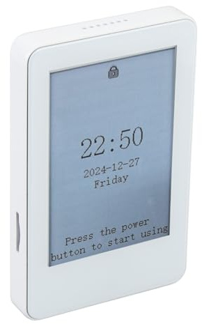 SPYMINNPOO Lecteur MP3 E-reader avec écran Tactile de 2,7 Pouces, Lecteur Numérique Multifonctionnel avec Calculatrice d'alarme de Calendrier pour une Utilisation Familiale et des Divertissements