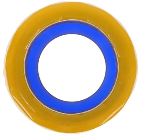 Alipis Guarnizione di Tenuta per Wc con Flangia Alta Elasticità Anello Sigillante Antiodore Giallo Spesso Guarnizione per Tazza del Water Sostituzione Semplice e Stabile per Impianti