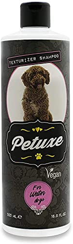 PETUXE Champú Texturizador de Rizos para Perros de Agua | 500 ml