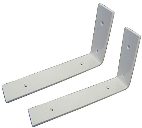 SLRMKK Triangle Garden Shelfbracket, Wandhalterung für Tischtische, Hochleistungs-Solidbracket Trianglebracket, moderner Eisenkunstständer für das Home Office Restaurant, 2 Stück 90 & deg