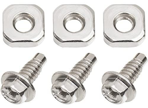 BlueStars Ultra Durable 279393 Dryer Terminal Block Screw Kit - Compatible with Whirlpool Kenmore Dryers - Replaces 279393D 279393VP AP3020386 - Pack of 3