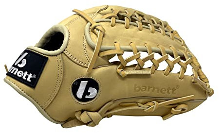 FL-127 REG Guante de béisbol de cuero Infield/Outfield/Pitcher, beige (para diestros, el guante se lleva a la izquierda) (RH (para zur...