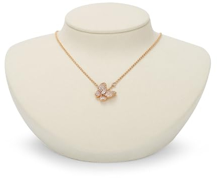 Oirlv Premium Microfiber Necklace Bust Jewelry Bust for Necklace Showcase Jewelry Dispaly Stand(Creamy-white)