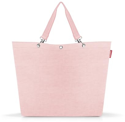 reisenthel shopper XL twist blush – Geräumige Shopping Bag und edle Handtasche in einem – Aus wasserabweisendem Material