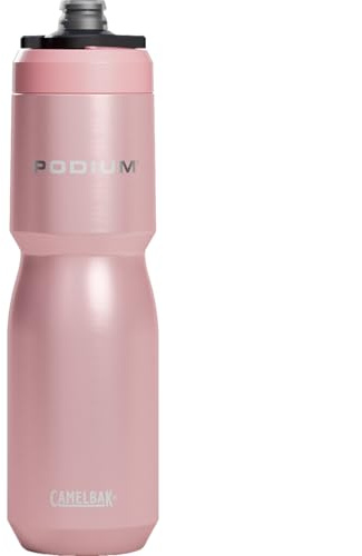 Camelbak Podium Insulated Steel 650ml – bike bottle – 18/8 stainless steel – high capacity – double-walled vacuum insulation – leak-proof – high flow – Petal, size: OS