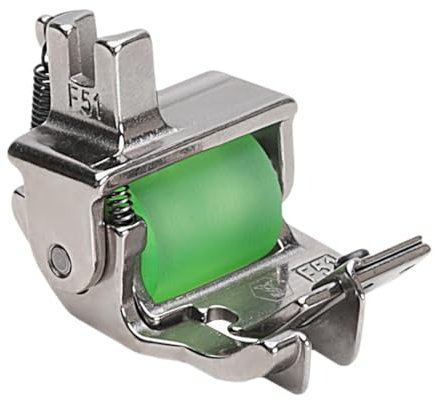 Qianly Roller Sewing Presser Foot Roller Hem Presser Foot Adjustable Edge for Lockstitch