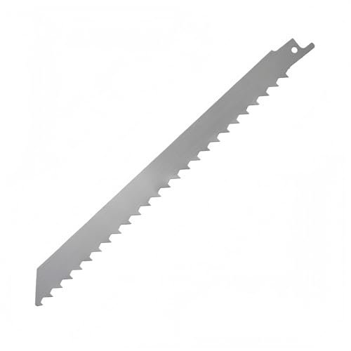 Reciprocating Saw Blades,Hacksaw Blade,Stainless Steel Reciprocating Saw Blade Frozen Food Cutting Saw Blades for Pruning, Wood Cutting or Metal Cutting(9 inch 3T)