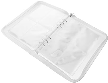 FUNOMOCYA Álbum De Tarjetas Fotográficas Con Anillas Organizador De Viaje Funda Para Carpetas Portátil y Flexible