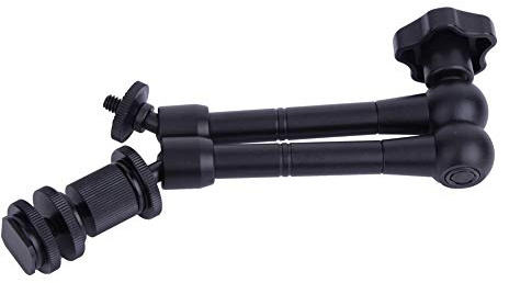CHICIRIS Freem Chaamer -Arm 11 'Magic Arm Articublable Einstellbar mit 360 ° Strahltops für Kameras Folgen Dem Fokus -Hooting Focus