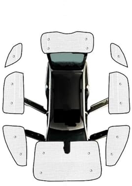 DZSYBUIGB Pare-Soleil pour VW pour Golf pour MK6 pour Golf 6 5K 2010~2014 Pare-Brise fenêtre Voiture Pare-Soleil Protection UV réflecteur visière Pare-Soleil Vitres(All Sunshades)