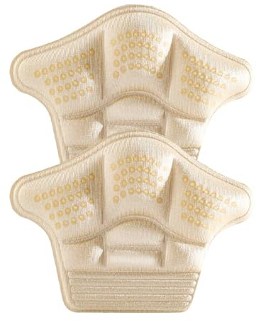 Insertos de cojín de talón: agarres adhesivos de malla para el talón, almohadillas para zapatos, agarres de malla reutilizables para mujeres y hombres, protectores de talón adhesivos