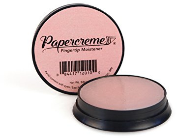 LEE Papercreme Fingertip Moistener, 0.38 oz, Coral, 3/Pack, Lasts Longer and replenishes Natural Moisture