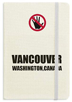 Vancouver Washington Canada Country Secret Notebook Classic Journal Diary A5