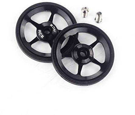 Aceoffix 2pcs Alloy Easywheel & Titanium Bolts For Brompton Folding Bike