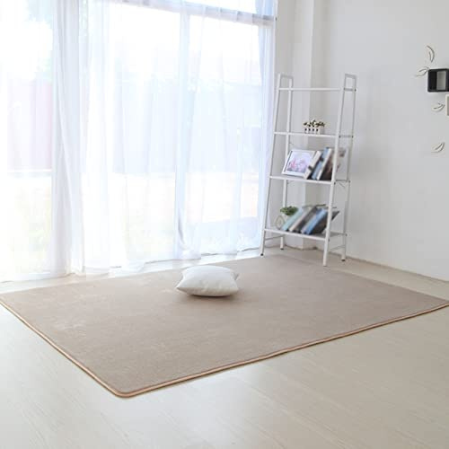 BAILR Alfombra Elegante De Pelo Largo Mullida 200×140cm, Sintética De Calidad Alfombra De Lana, Shaggy Alfombra para El Salón, Alfombras Antideslizante y Esponjosa