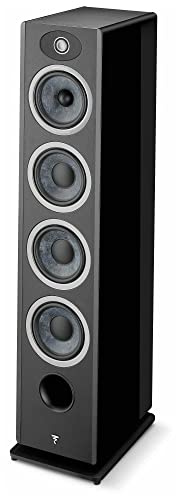 Focal Vestia No.3 Haut-parleur 3 voies Bass-Reflex avec 3 woofers Noir brillant