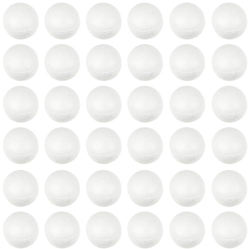 OUNONA 500 Stück Styroporkugeln 1.5 cm Runde Schaumstoff Bastelkugeln Für DIY Basteln Weihnachtsdekoration Und Handwerksprojekte