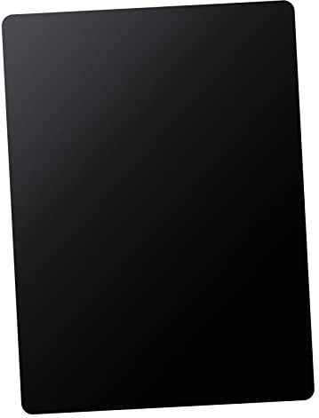 CANIGHT Magnetische Tafel Für Kühlschrank Wiederverwendbare Selbstklebende Schwarze Kreidetafel Leicht Abwischbar Notieren Von Nachrichten Einkaufslisten Und Kreativen Ideen