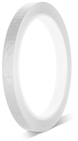 KALIONE Bande réfléchissante néon de 1 cm x 7,9 m pour l'extérieur, imperméable, haute visibilité, avertissement de sécurité, ruban adhésif fin pour vélos, casques, remorques