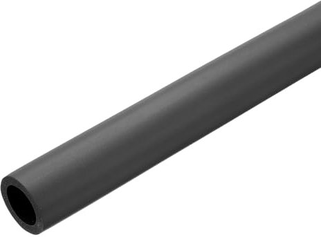 QUARKZMAN 0.92m Rohrisolierung Schaumstoff, Durchmesser 25mm Isolierstärke 5mm Heizungsrohr Verkleidung für Fitnessgeräte, Rohre (Schwarz)