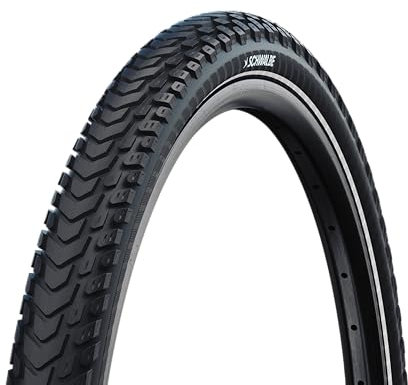 Schwalbe Fahrradreifen Marathon Mondial – Reise Reifen mit Double Defense Pannenschutz – Tourenreifen für E-Bike, Trekking-Fahrrad & Citybike – 26, 27.5 & 28 Zoll