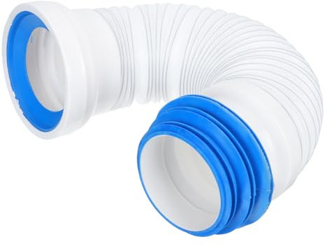 Holibanna tubo di scarico wc Accessorio WC tubo di collegamento wc toilette drenaggio tubo di scarico del wc Accessorio per la casa forniture per servizi igienici domestici fogna AbS Blue