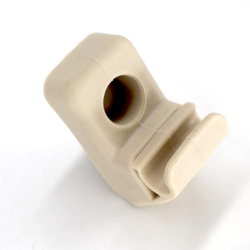 HOHOVYVY Soporte parasol 735411088 para Fiat Grande Punto ABS Beige Montaje directo