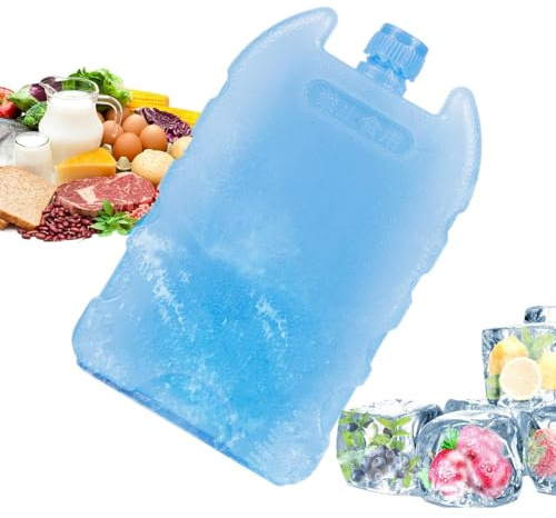Ghiaccio Gel Riutilizzabile - Morbidissimo | Flexible Ice Pack - Impacco refrigerante | Cuscinetto Gel Caldo Freddo per Viso, Testa, Occhi Stanchi, Denti del Giudizio Gelati Riutilizzabili