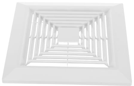 STOBAZA Para Extractor De Aire De Baño Difusor De Aire Cuadrado De Ventilación Para Techo o Pared Reemplazo De De Ventilación Para Baño