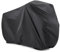 Maveek Housse de protection pour vélo en nylon 190T étanche, anti-poussière, résistant aux intempéries, avec protection UV, Pour vélo de montagne, vélo de route, sangles réglables, 2 Bike - Black