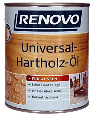 Renovo farbloses Universal Hart-Holz-Öl 750 ml Dose für außen