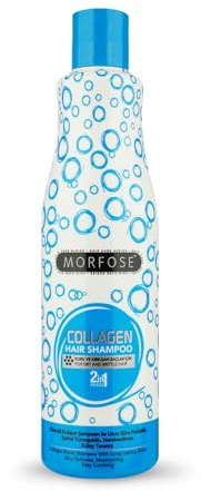 Morfose 2in1 Collagen Hair Shampoo 500ml – Kollagen-Shampoo für trockenes & sprödes Haar – Tiefenpflege & seidige Geschmeidigkeit