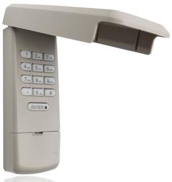 Universal Garage Door Opener Keypad, Compatible with Chamberlain liftmaster Craftsman Genie Overhead Linear Wayne Dalton Garage Door Opener has Learn Button or Dip Switch, Wireless Keyless Keypad