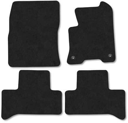 Mercedes EQA (2021+) Carpet Car Mats | Black Edge Trim Tailored Fit Floor Mats Full Coverage Protection Accessories Easy Clean Anti Slip Made in the UK