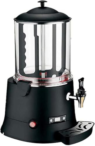 10L Commercial Hot Chocolate Maker, Electric Machine Hot Chocolate Dispenser Warmer, for Heating Chocolate Coffee Milk Tea Juice Tea
