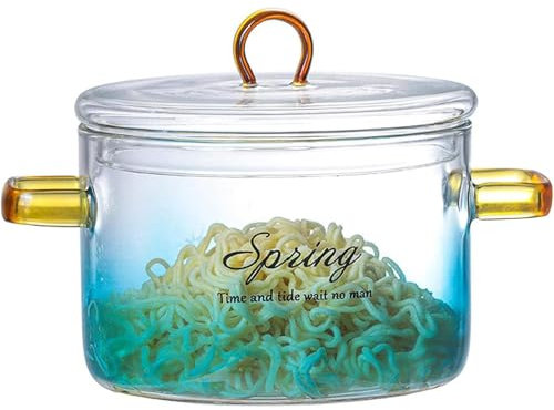 Olla a fuego lento – Elegante difusor de popurrí para estufa, maceta decorativa de aromaterapia | Olla de vidrio resistente al calor para el hogar, olla de cocción a fuego lento fragante, aromas