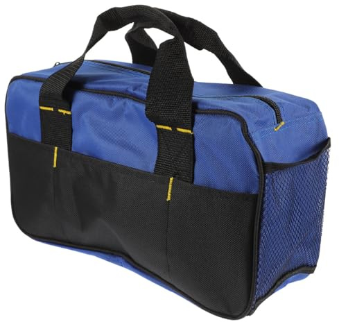 HOMSFOU Bolsa de Herramientas Portaherramientas: Resistente para Manualidades, Bricolaje y Electricistas – 36x12x20cm, de Mano y Bandolera – Organizador para Herramientas de Reparación
