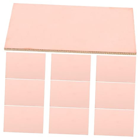 TOKIDNY 10pezzi Schede Circuito Pcb Saldabili Basetta Monofacciale Per Progetti Elettronici Per Sperimentazioni e Prototipazione