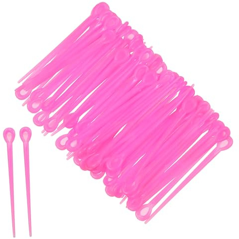 Ipetboom Ferma Bigodini Per Permanente 180 Pezzi in Plastica Colorata, Forcine a Spirale Riutilizzabili Per Donne e Ragazze Per Acconciature Riccioli Sicuri e Facili Da Usare