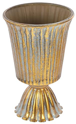 Toddmomy 1 Pièce Seau à Fleurs Forme de Rétro Conteneur de Plantes pour Décoration Intérieur et Extérieur pour Maisons Hôtels et Bureaux