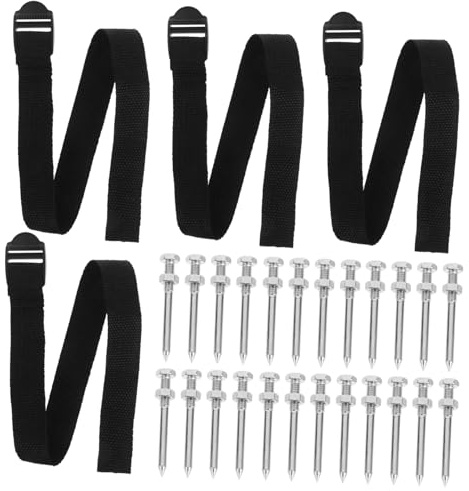 Yardenfun Aireador Césped Manual con Clavos Correas y Púas Resistentes para Zapatos Herramienta Práctica para Aireación Jardín y Césped Compactado