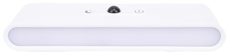 Sunydog Lámpara de Doble Cabezal Giratoria de 360°, Aplique Pared Regulable para Oficina, Foco con Sensor Movimiento y Control Táctil, Recargable para Dormitorio Infantil (Recargable 3600mAh)