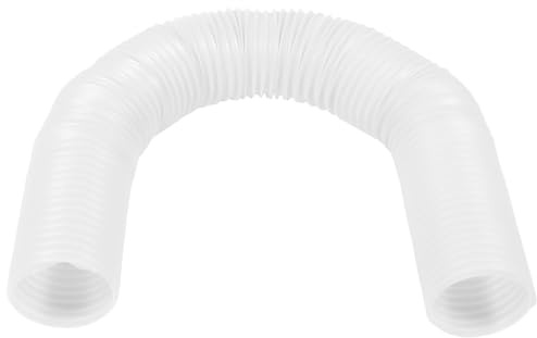 Tunnel Entraînement Pliable pour Hamster en Plastique, Tube Blanc | Hamster Accessoire, Tunnels et Tubes pour Hamsters, Accessoires pour Cage, Jouets Tunnels en Plastique