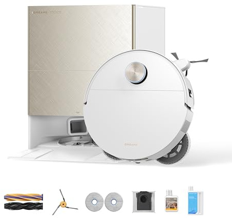 dreame X60 Max Ultra Complete Robot Vacuum and Mop, Dual Al Cameras