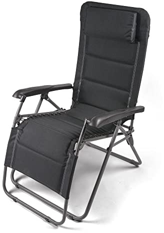 2in1 Komfort Campingstuhl Liegestuhl - Bungee-Seil-Aufhngung FT0310 S
