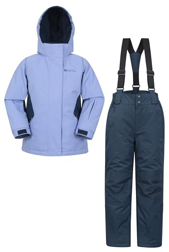 Mountain Warehouse Kids Ski Jacket & Trousers Set Lilac (01) 7-8y
